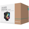 Кулер для процессора Deepcool AG400 DIGITAL PLUS ARGB PWM