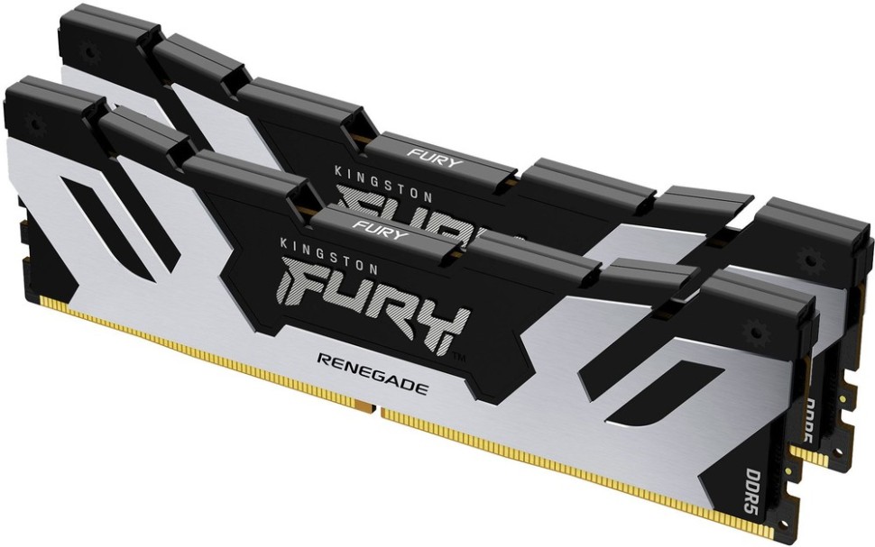 Оперативная память 48 Gb 6400 MHz Kingston FURY Renegade XMP Silver/Black (KF564C32RSK2-48)