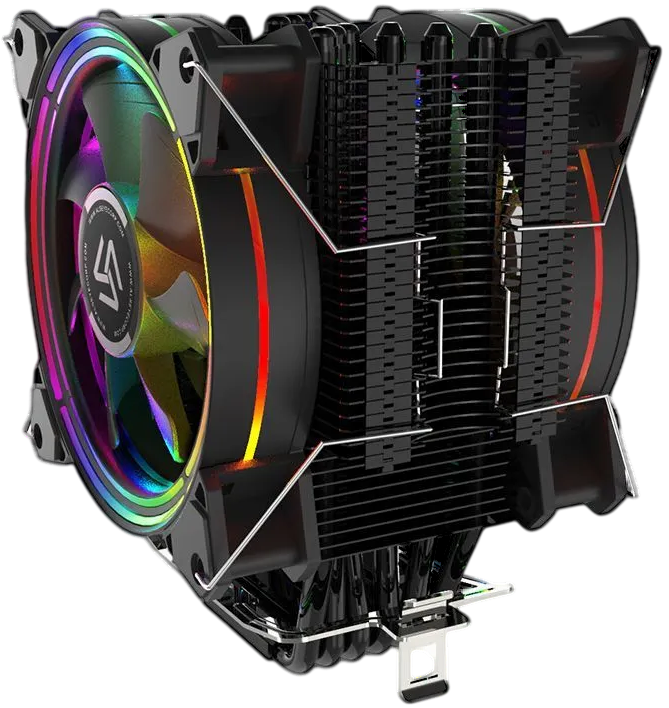 Кулер для процессора ALSEYE H120D V2 TDP 200W RGB, RTL
