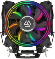 Кулер для процессора ALSEYE H120D V2 TDP 200W RGB, RTL