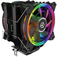 Кулер для процессора ALSEYE H120D V2 TDP 200W RGB, RTL