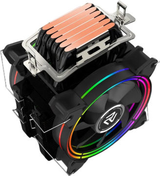 Кулер для процессора ALSEYE H120D V2 TDP 200W RGB, RTL