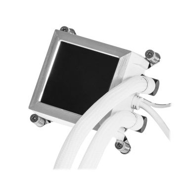 Система жидкостного охлаждения для процессора Lian Li HydroShift LCD 360S White (G89.GHSLCD36SW.R0)