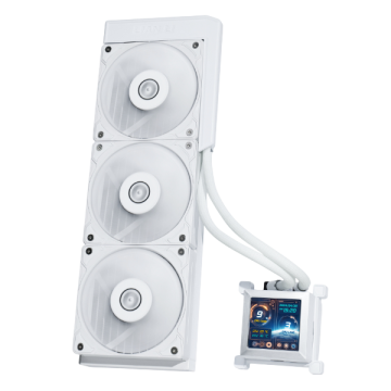 Система жидкостного охлаждения для процессора Lian Li HydroShift LCD 360S White (G89.GHSLCD36SW.R0)