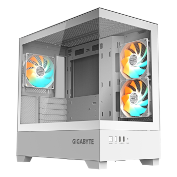 Компьютерный корпус Gigabyte C201 Panoramic Ice White (GB-C201PI)