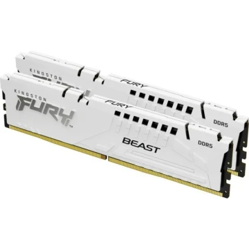 Оперативная память 64 Gb 6000 MHz Kingston FURY Beast White (KF560C30BWEK2-64)