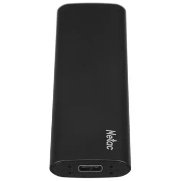 Внешний SSD NETAC 1000 Gb Z SLIM Black NT01ZSLIM-001T-32BK
