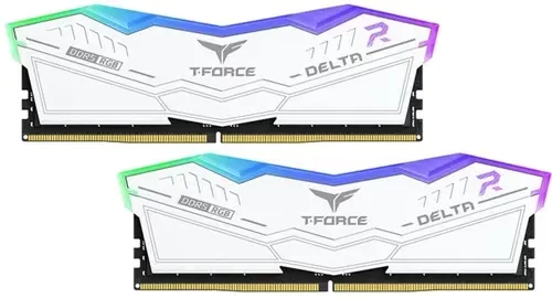 Оперативная память 32 Gb 6400 MHz Team Group T-FORCE DELTA RGB White (FF4D532G6400HC40BDC01)
