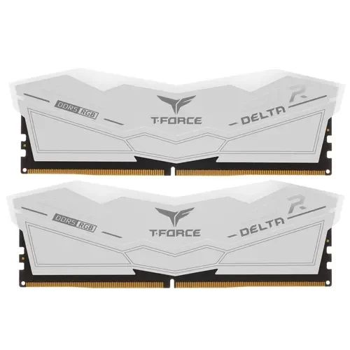Оперативная память 32 Gb 6400 MHz Team Group T-FORCE DELTA RGB White (FF4D532G6400HC40BDC01)