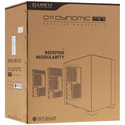 Компьютерный корпус Lian Li O11D Mini-X TG Black (G99.O11DMI-X.R0)