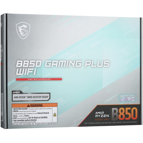 Материнская плата MSI B850 GAMING PLUS WIFI