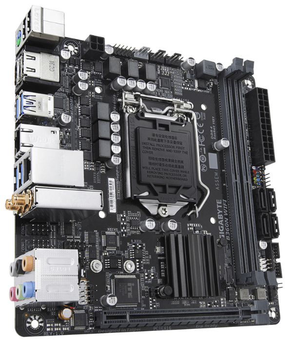 Материнская плата GIGABYTE B360N WIFI