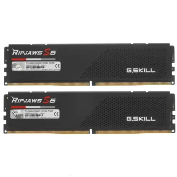 Оперативная память 32 Gb 5600 MHz G.Skill RIPJAWS S5 Black (F5-5600J3636C16GX2-RS5K)