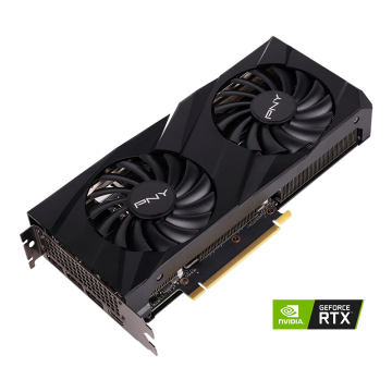 Видеокарта PNY (VCG3060T8LDFBPB1) GeForce RTX 3060 Ti 8GB VERTO Dual Fan LHR