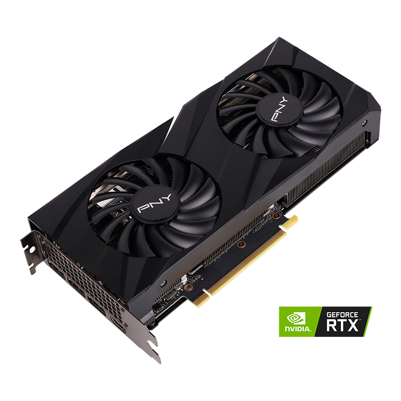 Видеокарта PNY (VCG3060T8LDFBPB1) GeForce RTX 3060 Ti 8GB VERTO Dual Fan LHR