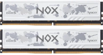 Оперативная память 32 Gb 6400 MHz Apacer NOX OC White (AH5U32G64C552MWAA-2)