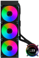 Система жидкостного охлаждения для процессора Lian Li HydroShift II LCD-C 360R GHS2LCD36RB ARGB Black (G89.GHS2LCD36RB.R0)