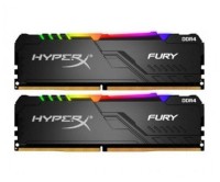 Оперативная память 64 Gb 3600 MHz Kingston HYPERX FURY Black (HX436C18FB3AK2/64)