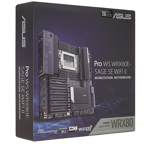 Материнская плата ASUS PRO WS WRX80E-SAGE SE WIFI II 90MB1E60-M0EAY0