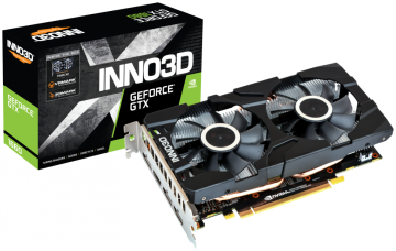 Видеокарта INNO3D (N16602-06D5-1521VA15) GeForce GTX 1660 6GB TWIN X2