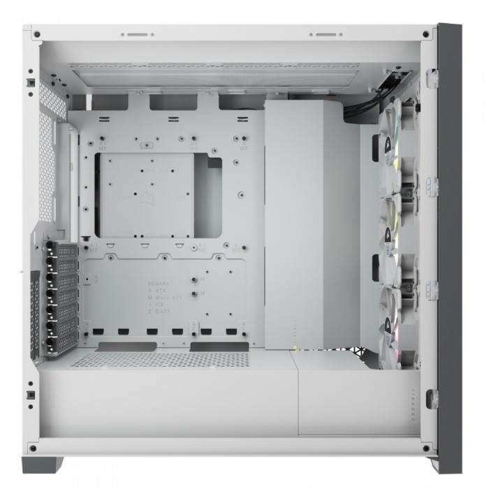Компьютерный корпус Corsair iCUE 5000X RGB TG White CC-9011213-WW