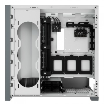 Компьютерный корпус Corsair iCUE 5000X RGB TG White CC-9011213-WW