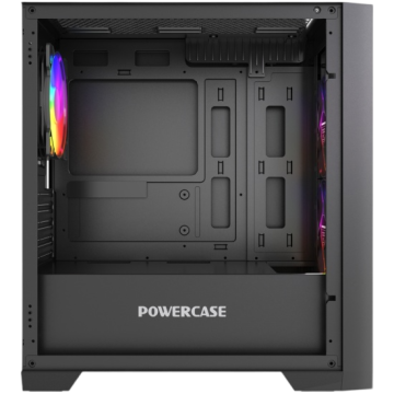 Компьютерный корпус Powercase ALISIO Micro Z3B ARGB V2 ARGB Black (CAMZB-A3-V2)