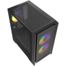 Компьютерный корпус Powercase ALISIO Micro Z3B ARGB V2 ARGB Black (CAMZB-A3-V2)