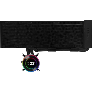 Система жидкостного охлаждения для процессора Lian Li HydroShift II LCD-C 360N Black (GHS2LCD36B) (G89.GHS2LCD36B.R0)