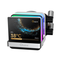 Система жидкостного охлаждения для процессора Ocypus Sigma L24 PRO WH IPS Display White (Sigma-L24-WH2ANWL00P-GL)