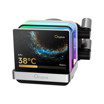 Система жидкостного охлаждения для процессора Ocypus Sigma L24 PRO WH IPS Display White (Sigma-L24-WH2ANWL00P-GL)