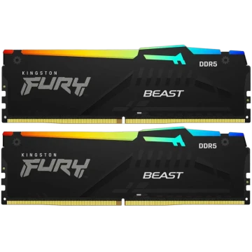 Оперативная память 32 Gb 6800 MHz Kingston FURY Beast RGB Black (KF568C34BBEAK2-32)