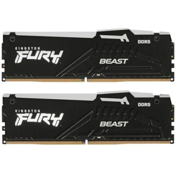 Оперативная память 32 Gb 6800 MHz Kingston FURY Beast RGB Black (KF568C34BBEAK2-32)