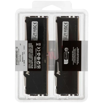 Оперативная память 32 Gb 6800 MHz Kingston FURY Beast RGB Black (KF568C34BBEAK2-32)