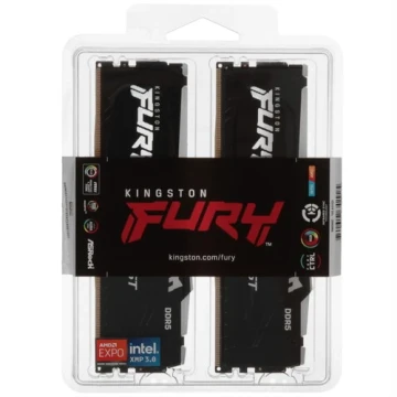 Оперативная память 32 Gb 6800 MHz Kingston FURY Beast RGB Black (KF568C34BBEAK2-32)