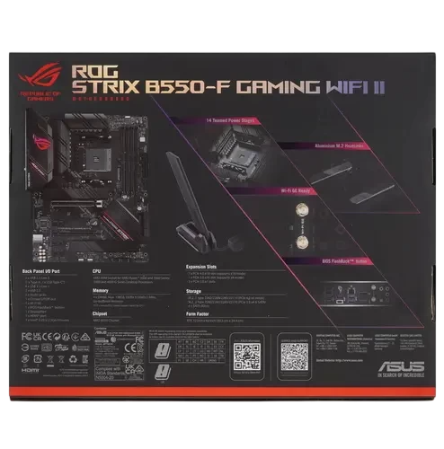 Материнская плата ASUS ROG STRIX B550-F GAMING WIFI II (90MB19V0-M0EAY0)