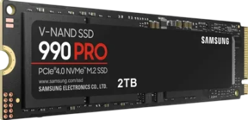 Твердотельный накопитель Samsung 2000 Gb 990 PRO (MZ-V9P2T0B/AM)