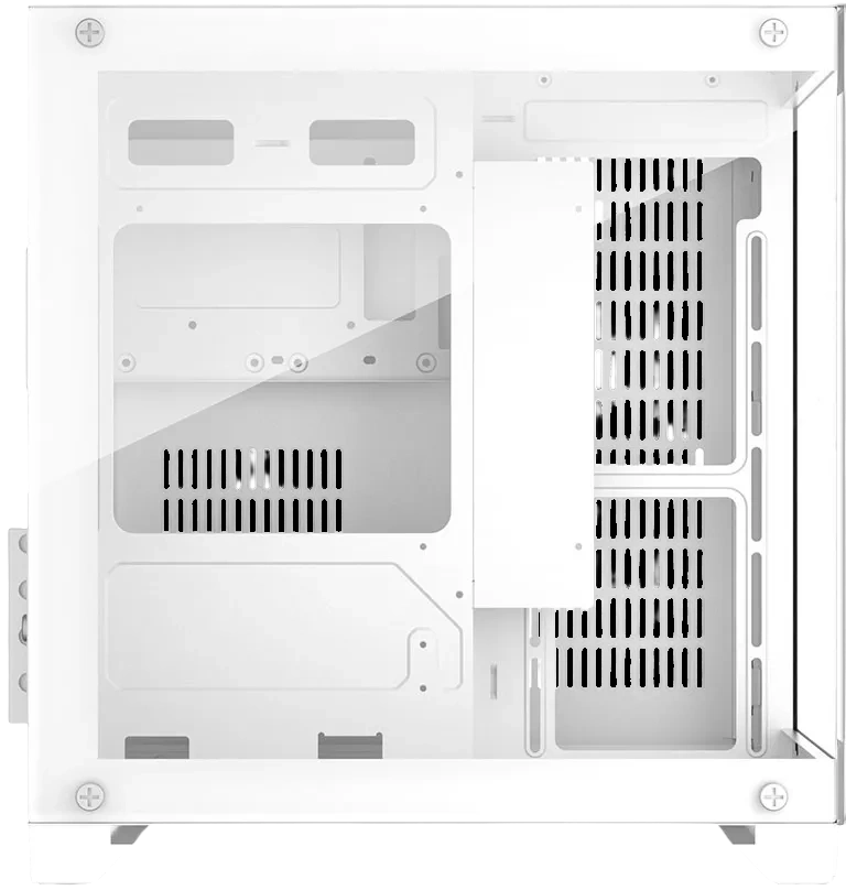 Компьютерный корпус 1STPLAYER MEGAVIEW MV5-T White (MV5-TP-WH)