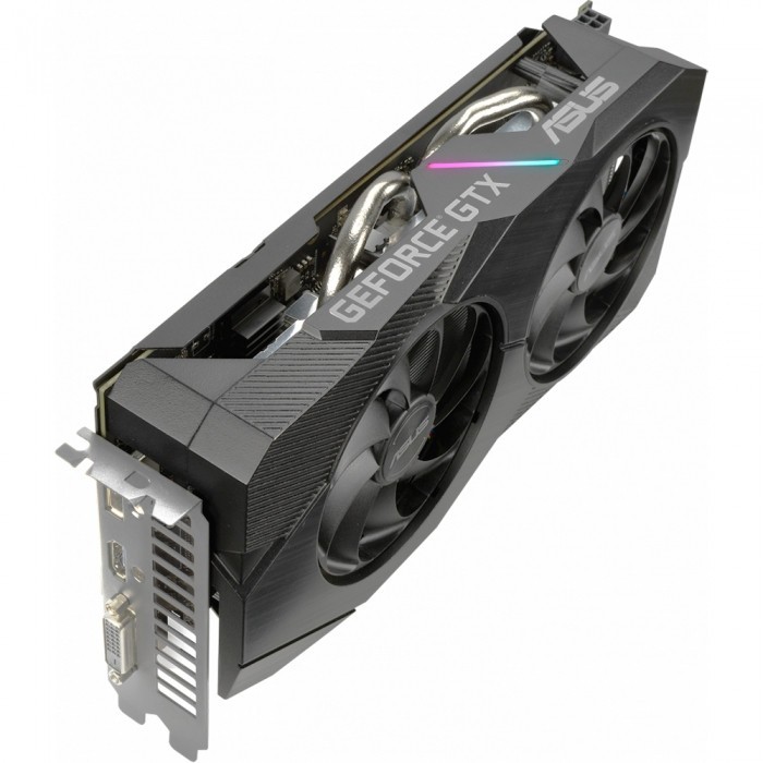 Видеокарта ASUS (DUAL-GTX1660S-6G-EVO) GeForce GTX 1660 SUPER 6Gb DUAL EVO