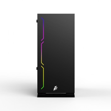 Компьютерный корпус 1STPLAYER BLACK.SIR B6 Black B6B-1R1