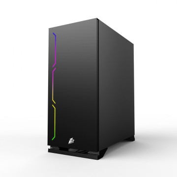 Компьютерный корпус 1STPLAYER BLACK.SIR B6 Black B6B-1R1