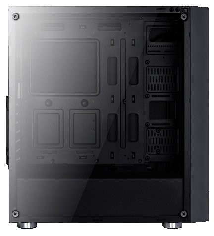 Компьютерный корпус AEROCOOL QUARTZ Black/Blue