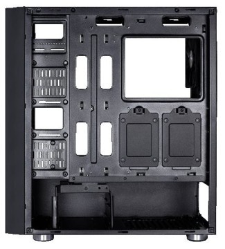 Компьютерный корпус AEROCOOL QUARTZ Black/Blue