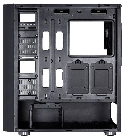 Компьютерный корпус AEROCOOL QUARTZ Black/Blue