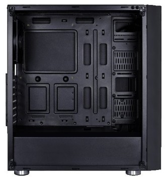 Компьютерный корпус AEROCOOL QUARTZ Black/Blue
