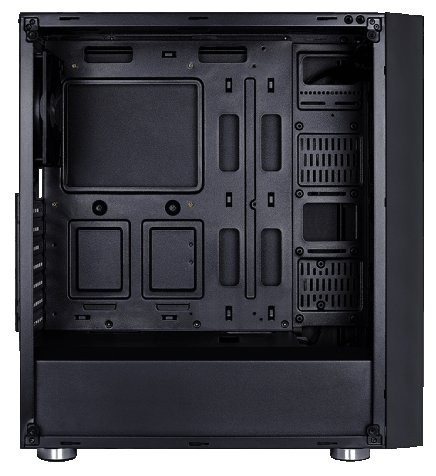 Компьютерный корпус AEROCOOL QUARTZ Black/Blue