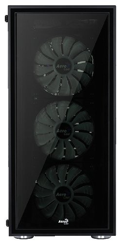 Компьютерный корпус AEROCOOL QUARTZ Black/Blue