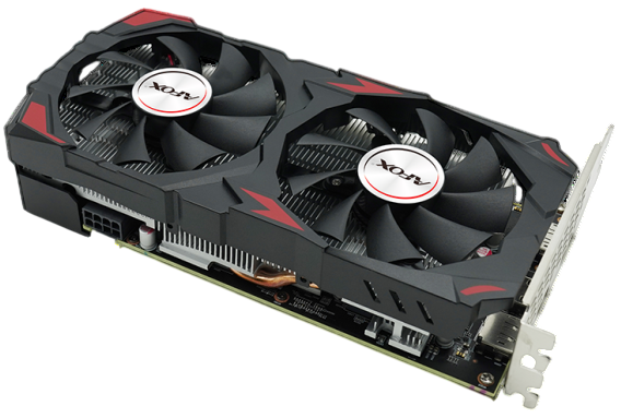 Видеокарта AFox (AFRX580-8192D5H3-V3) Radeon RX 580 8GB ATX DUAL FAN 