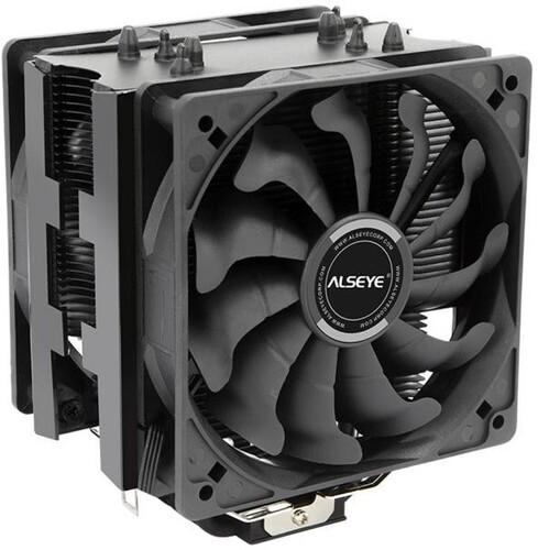 Кулер для процессора ALSEYE S120D-B Universal, TDP 135W