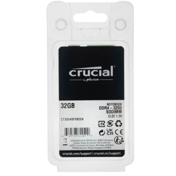 Оперативная память 32 Gb 3200 MHz CRUCIAL (CT32G4SFD832A)